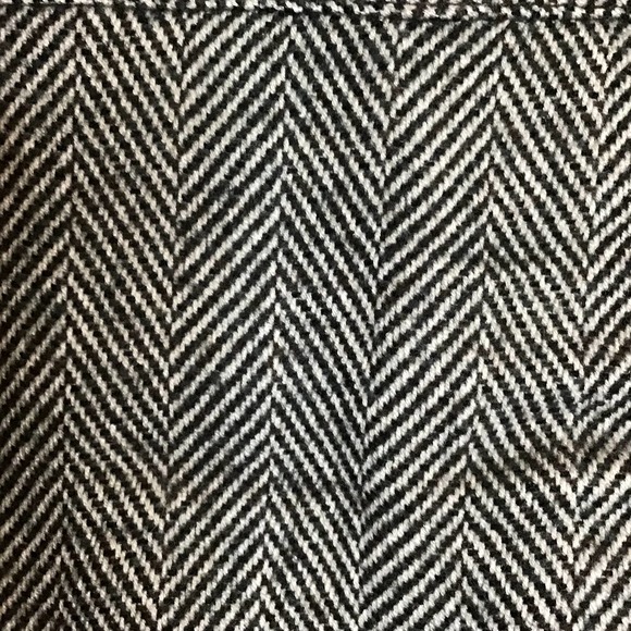 Women Cropped tweed Jacket brown button down collared Sz. Lrg NWT - Picture 8 of 10